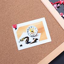 100 heart-shaped pins I-shaped nails photo wall pushpins creative cute peach heart Cork press nails love pins