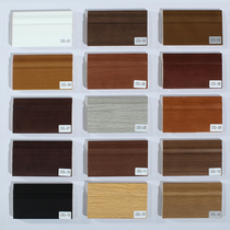 Imported high-grade solid wood skirting piano paint anti-collision footline wall corner line to send no nails