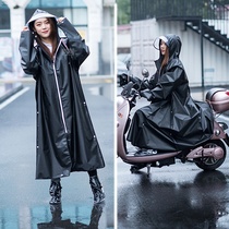 Raincoat Adult long full body raincoat Student transparent men and women electric car poncho bicycle riding battery car