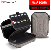 PROfezzion Memory Card Pack Camera Memory Card Storage Pack SD Card Storage Box NS PSV CF Card Digital contained Single Anti-microsheet FEV-SD100 Memory