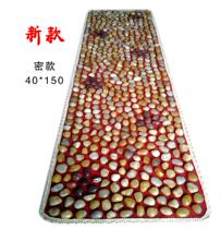  Natural rainstone pebbles Health Trail Stone Road Massage blanket Massage pad 40cmX150cm