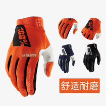 Green Roads Cross Country USA 100% Gloves Percentifit Mountain Motocross Moto Comfort Wear and wear