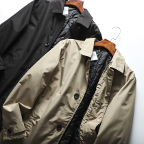 Export Europe and America Single 89 EU foreign trade men autumn and winter wind - proof clamp cotton warm - field coat coat