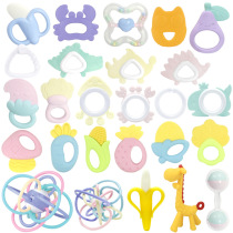 Baby toys to appease hand cranked Bell baby early education grasp toddler molars gusto puzzle boys and girls set