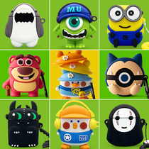 airpodspro protective shell airpods3 protective sleeve Apple wireless Bluetooth headphone sleeve airpods2 silicone gel soft shell airpods cute airpods