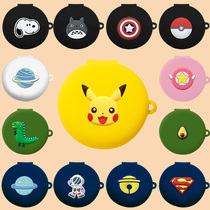 OPPO Enco W31 true wireless Bluetooth headphone protective sleeve oppow31 headphone cover anti-fall cute cartoon encow31 protective shell personality creative pendant charging case conjoined
