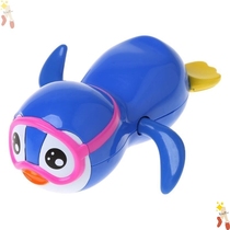 Chain clockwork swimming water swimming turtle Penguin clownfish pull line goose play water play water shake sound toy birthday gift