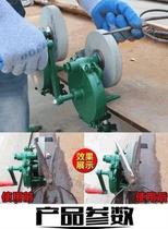 Handheld desktop hand grinding wheel sand turbine manual small direct selling household machine grinding industrial grade mini stable hand grinding inch
