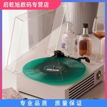 Didatime retro LP vinyl record player phonograph multi-function with Bluetooth speaker for gift