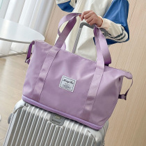 Pregnant womans month to be admitted to the production bag cashiers bag 2021 new wave oversized capacity short travel baggage bag woman