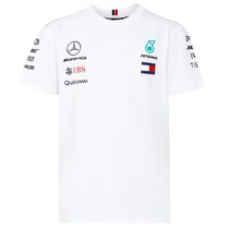 F1 new clothes badminton AMG team racing suit short sleeve T-shirt car card work golf riding suit