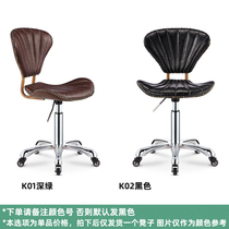 Beauty stool cutting hair stool rotating lifting barber shop beauty salon special pulley stool hairdressing manicure