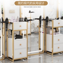 Hairdresser tool table tool cabinet barber shop hair salon rack drawer mirror storage storage small hair cutting cabinet