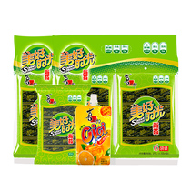 Xizhiro good time seaweed tomato spicy original flavor 4 5G * 6 ready-to-eat seaweed bibimbas