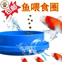 Fish tank Feeding ring Feed feeding ring Floating feed Non-proliferation feeder Feed buoyancy ring with suction cup