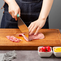 Black gold sandalwood solid wood cutting board solid whole hard non-lacquered wax-free thickening resistant to chopping and easy to clean household