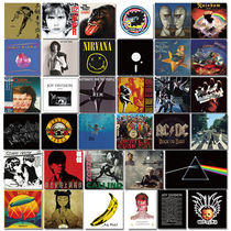 European and American rock band album rock stickers suitcase laptop mobile phone shell ipad guitar stickers