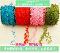 Kindergarten ring Chuang material class Wall area corner layout three-dimensional foam Wicker flower border wall sticker decoration