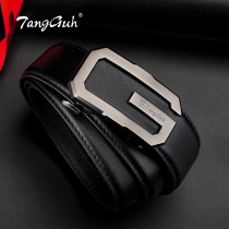 British TangGuh If song belt men genuine leather automatic buckle light lavish leather TG with inner buckle belt