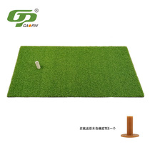 GP golf pad rubber fur mini portable cutter pad indoor office swing practice pad