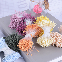 1 5mm simulation matte stamens flower heart flower core diy handmade flower hairpin jewelry material accessories