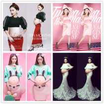Pregnant women Photo Wedding Photo Studio Theme Photography photo costume pregnant women Studio clothing mommy dress Art Photo