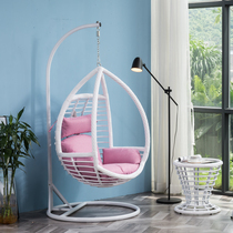 Orchid drop chair hanging basket Lazy bedroom Indoor household swing Single princess drop blue chair Birdcage European Style