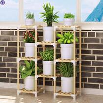 Flower rack living room TV cabinet with hanging orchid flower rack with green rose long vine price indoor balcony with fleshy flowerpot