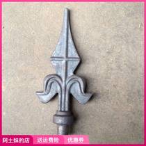 Chong art accessories Daquan iron gun head large iron door welding pressure cap anti-theft European iron hardware courtyard door tip