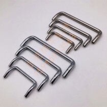 UHFNSC60 80 100 120 double bending small diameter angle 304 stainless steel handle round steel handle internal thread