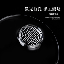 High borosilicate glass filter tea leak tea residue tea filter high grade tea separation kung fu tea set accessories