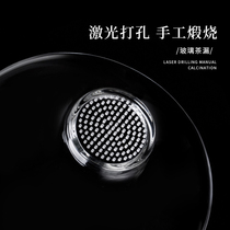 High borosilicate glass filter tea leak tea residue tea filter high grade tea separation kung fu tea set accessories