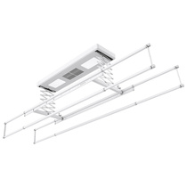 Opp electric drying rack lifting remote control telescopic drying rod balcony household automatic folding cold clothes drying rack 2