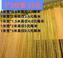 Encrypted wire curtain decoration door curtain pendant screen partition net red tassel hanging curtain creative home punch-free