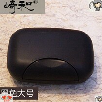 Travel Outdoor Travel Fitness Plastic Button Soap Box Sealed Portable Soap Pot