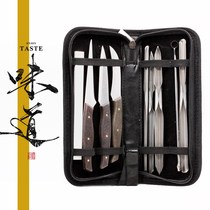 Three main knife poke knife food fruit carving knife chef carving novice introductory professional drawing knife set