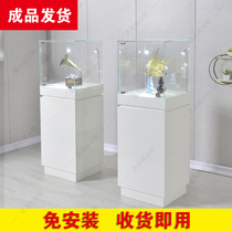 Product display cabinet Jewelry jade jewelry display cabinet Exhibition hall Hand-made model sample Glass cabinet Museum display cabinet