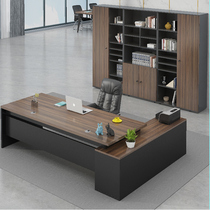 Boss table simple modern office table and chair combination furniture manager manager desk single large class desk President desk