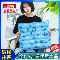 Water cushion ice mat bed anti-decubitus elderly sofa cushion mat gel smoothie water bag water-free home summer