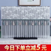 TV Hood 2021 New TV cover dust cover simple modern light luxury 50 inch TV set subnet Red