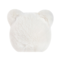 Singing a lot of Snowman music microphone special anti-spray snow velvet bear ears