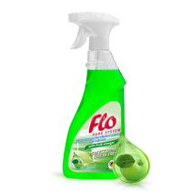German imported glass cleaner mirror cleaning agent window cleaning agent 500ml strong green bottle containing vinegar