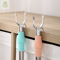 Clothes drying rod Stainless steel telescopic single rod A support rod clothes fork Ah fork drying rod cold clothes pole Cold clothes shield