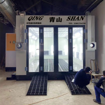 Standard environmental protection car paint room furniture spray room high temperature room light oxygen exhaust gas treatment environmental protection equipment