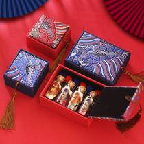 Baby tyre fetal hair depository bottle souvenirs newborn baby umbilical cord storage bottle Lacture box collection box