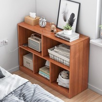 Bedside cabinet long bar cabinet bedside shelf small bedside cabinet ultra-narrow small room bedroom simple wall cabinet