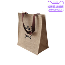  Small cartoon tote bag Canvas for work strong cloth waterproof bag for going out snacks convenient for boys