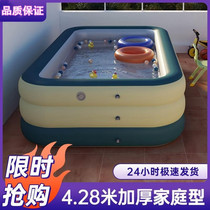 Swimming pool Home Gartall large foldable inflatable bathing pool Children Easy family indoor and outdoor water Paradise