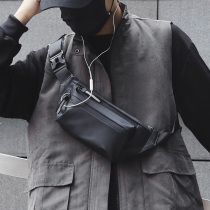 Tide brand chest bag waterproof mens running bag Leisure outdoor sports shoulder bag fashion Korean version of the trend dead flying riding bag