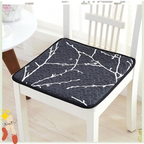 Square small cushion color single car thin female dining chair cushion non-slip Four Seasons sofa chair student office thin